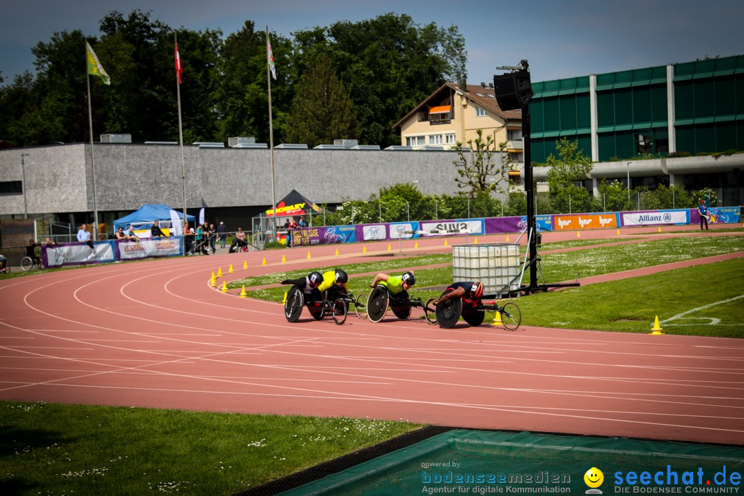 WELTKLASSE AM SEE Rollstuhl-Leichtathletik: Arbon am Bodensee, 20.05.2023
