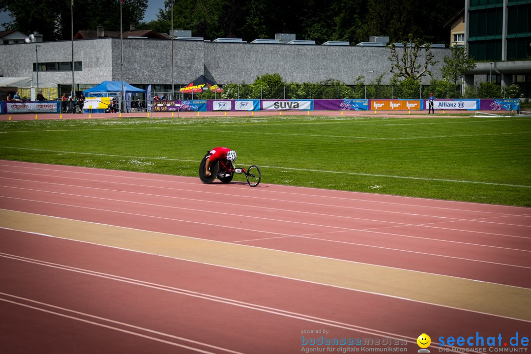WELTKLASSE AM SEE Rollstuhl-Leichtathletik: Arbon am Bodensee, 20.05.2023