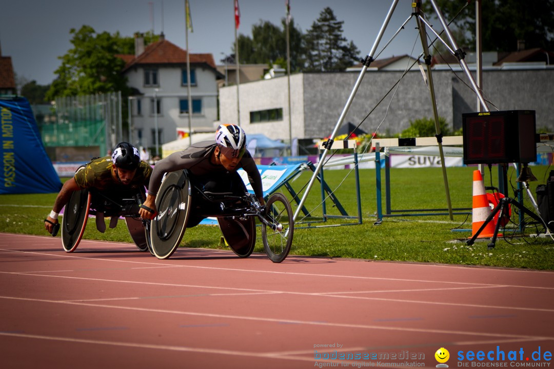 WELTKLASSE AM SEE Rollstuhl-Leichtathletik: Arbon am Bodensee, 20.05.2023