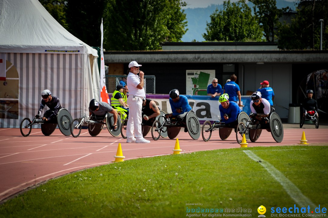 WELTKLASSE AM SEE Rollstuhl-Leichtathletik: Arbon am Bodensee, 20.05.2023