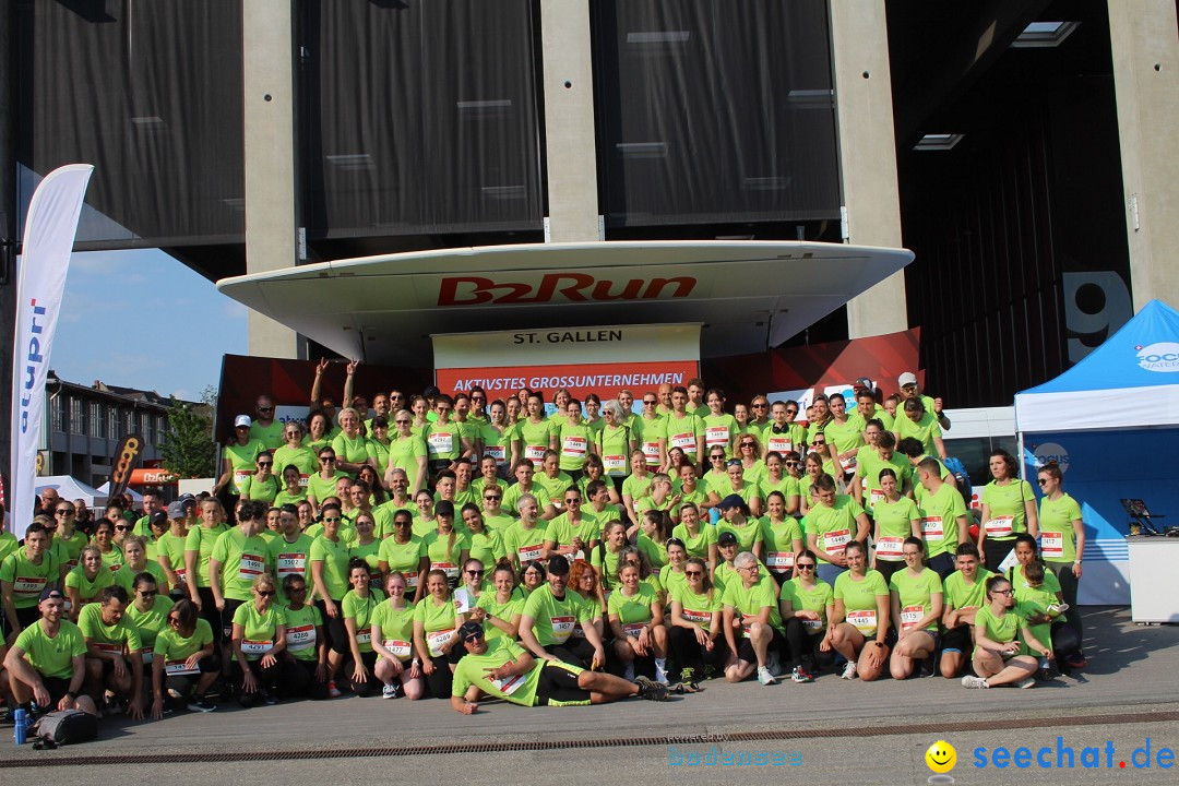 B2Run Schweizer Firmenlauf: St. Gallen, 05.06.2023