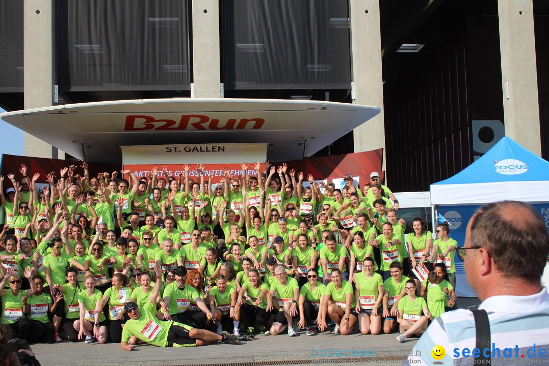 B2Run Schweizer Firmenlauf: St. Gallen, 05.06.2023
