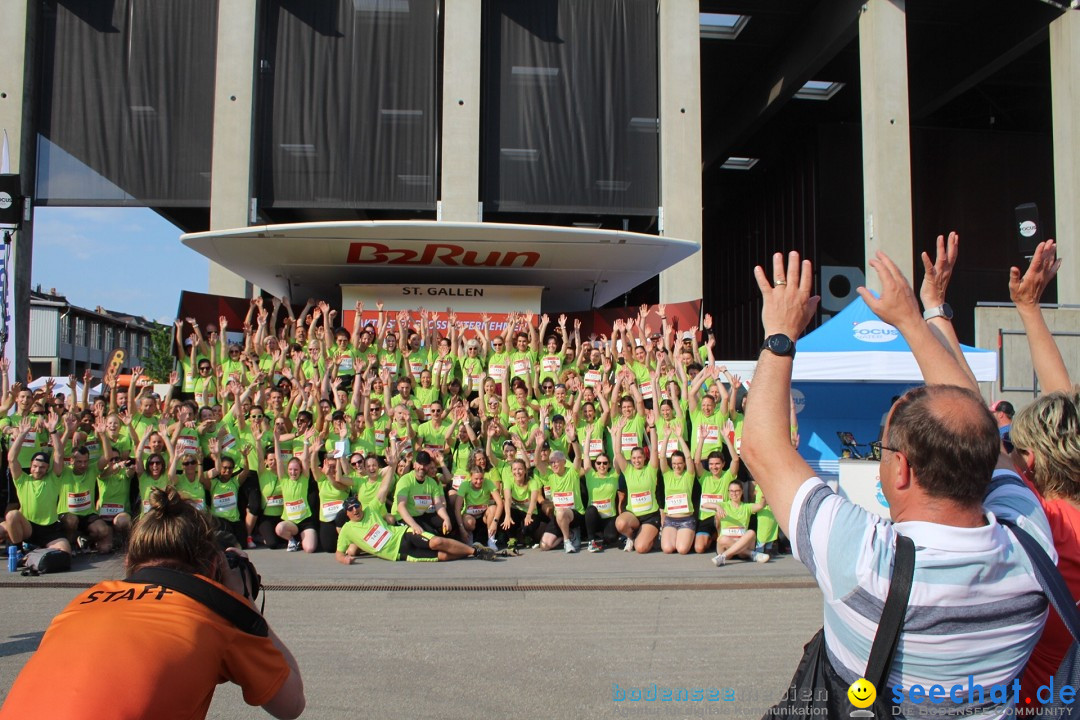 B2Run Schweizer Firmenlauf: St. Gallen, 05.06.2023