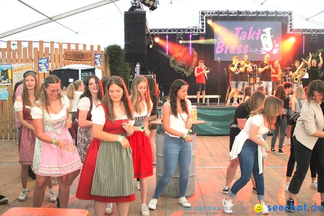 BRASSPARTY: 2-Takt-Brass, DIE BRASSERIE, JRH: Fleischwangen, 10.06.2023