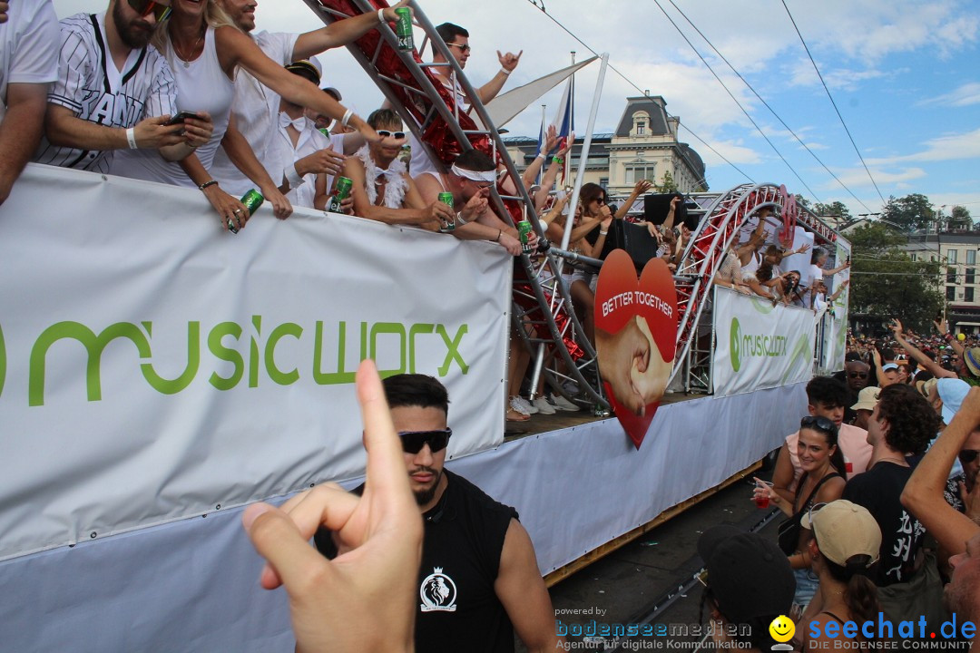 30 Jahre Street Parade - Motto: I WISH: Zuerich, 12.08.2023