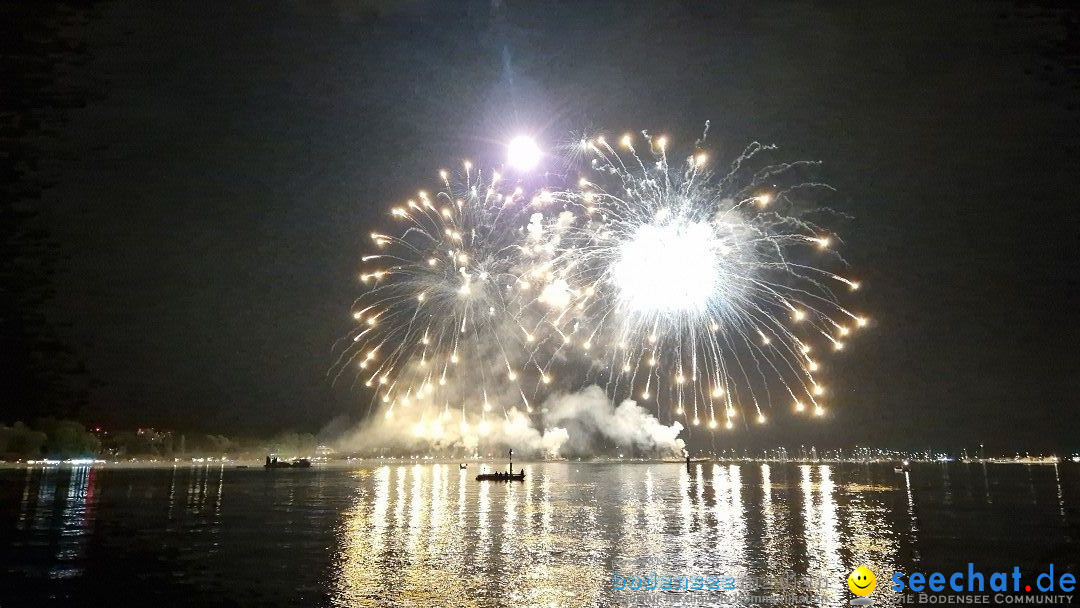 SEENACHTFEST mit Feuerwerk: Konstanz am Bodensee, 12.08.2023
