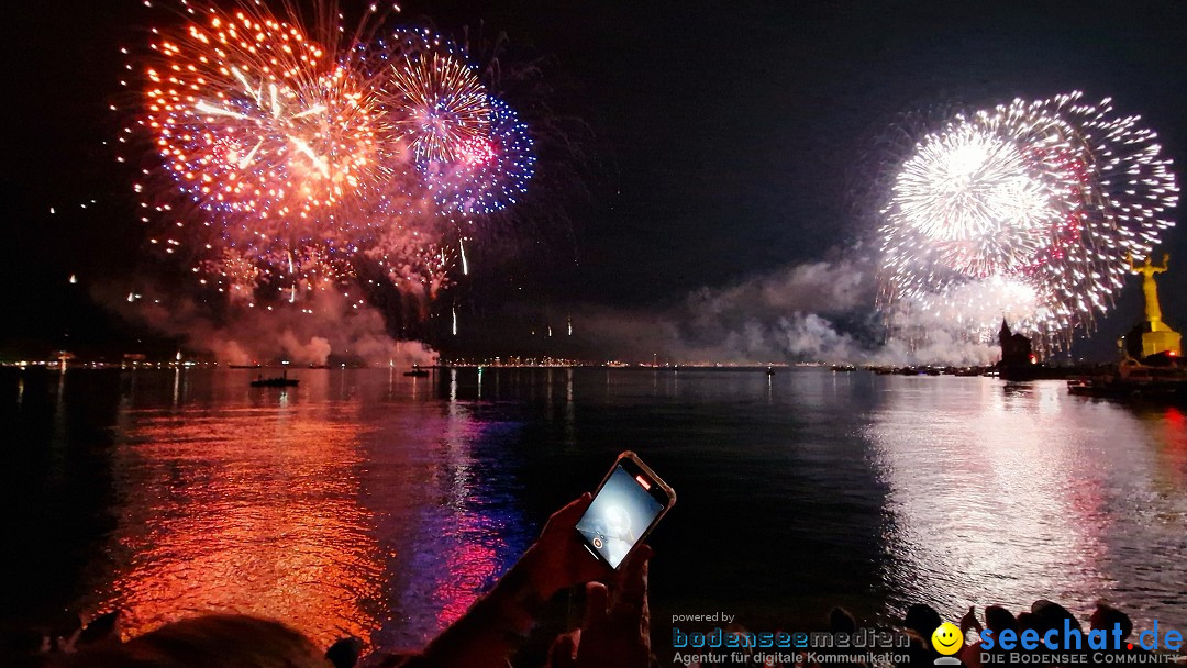 SEENACHTFEST mit Feuerwerk: Konstanz am Bodensee, 12.08.2023