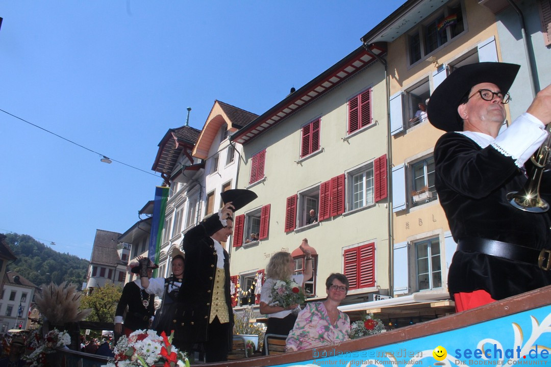 Badenfahrt 2023 in der Schweiz, Baden: 20.08.2023
