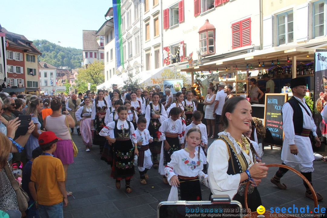 Badenfahrt 2023 in der Schweiz, Baden: 20.08.2023