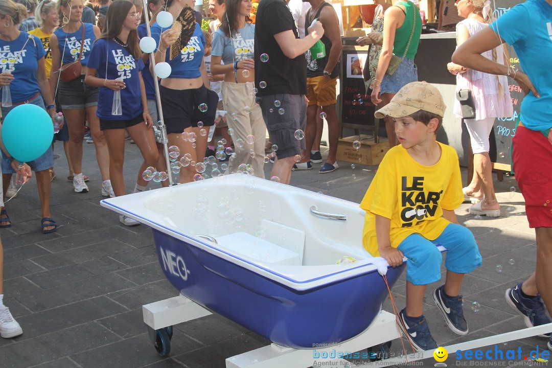 Badenfahrt 2023 in der Schweiz, Baden: 20.08.2023