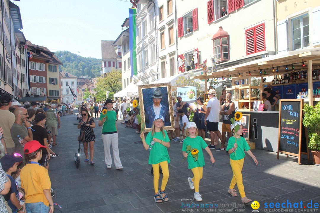 Badenfahrt 2023 in der Schweiz, Baden: 20.08.2023