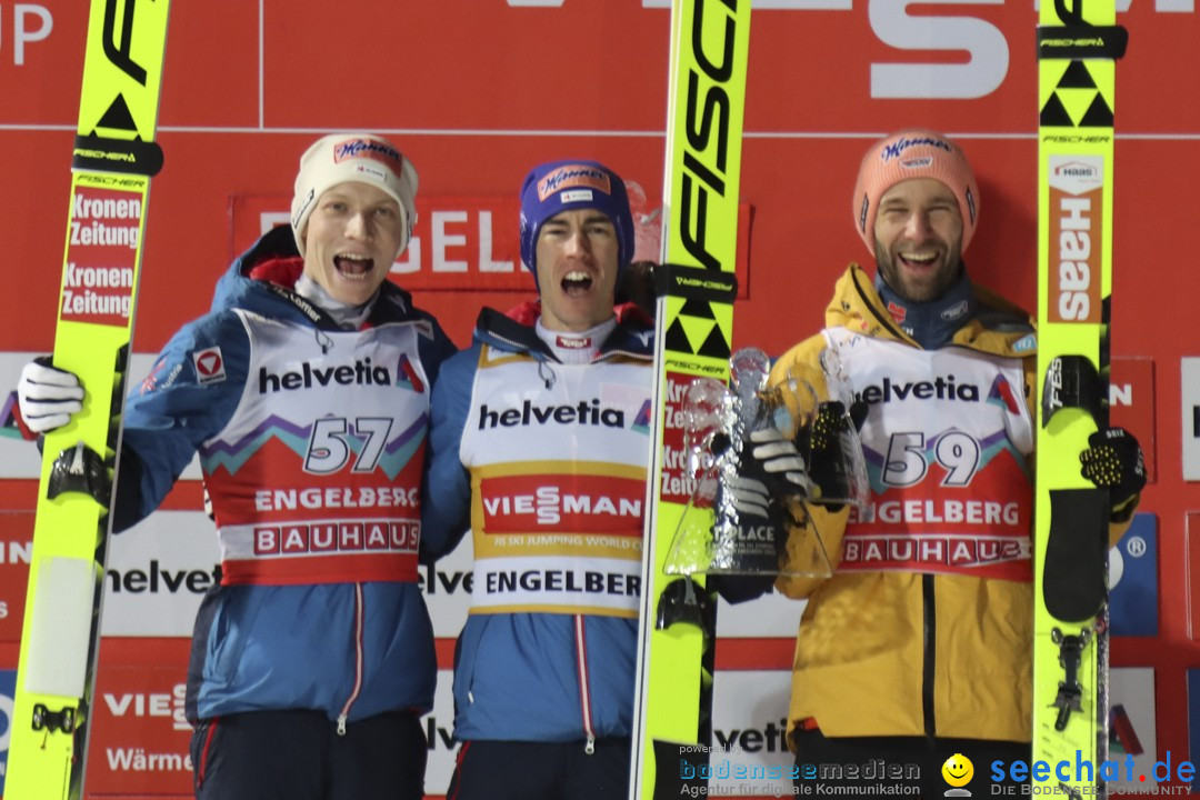 FIS SKISPRUNG WELTCUP: Engelberg, 17.12.2023