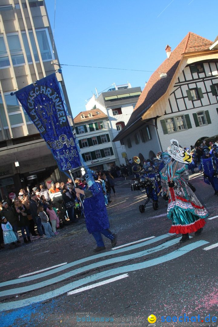 Fasnachtsumzug: Thun - Schweiz, 28.01.2024