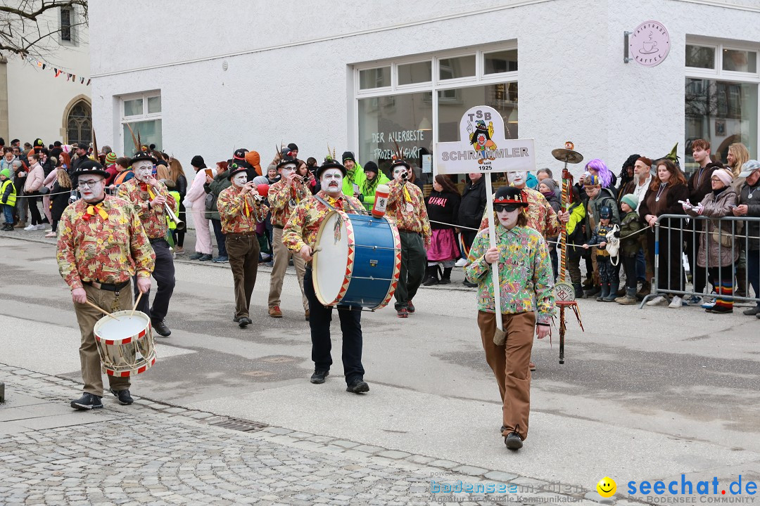 Rosenmontagsumzug - Narrensprung: Ravensburg, 12.02.2024