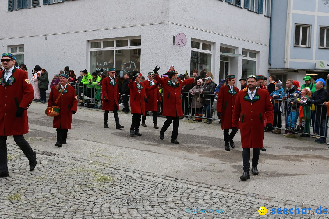Rosenmontagsumzug - Narrensprung: Ravensburg, 12.02.2024