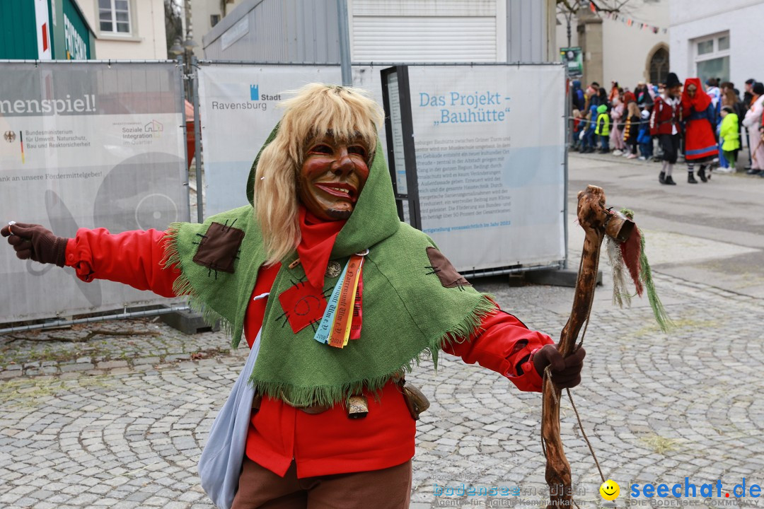 Rosenmontagsumzug - Narrensprung: Ravensburg, 12.02.2024