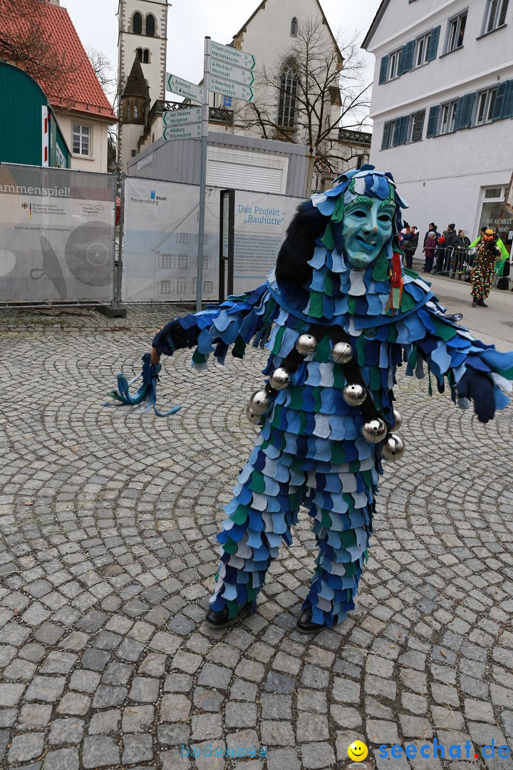 Rosenmontagsumzug - Narrensprung: Ravensburg, 12.02.2024