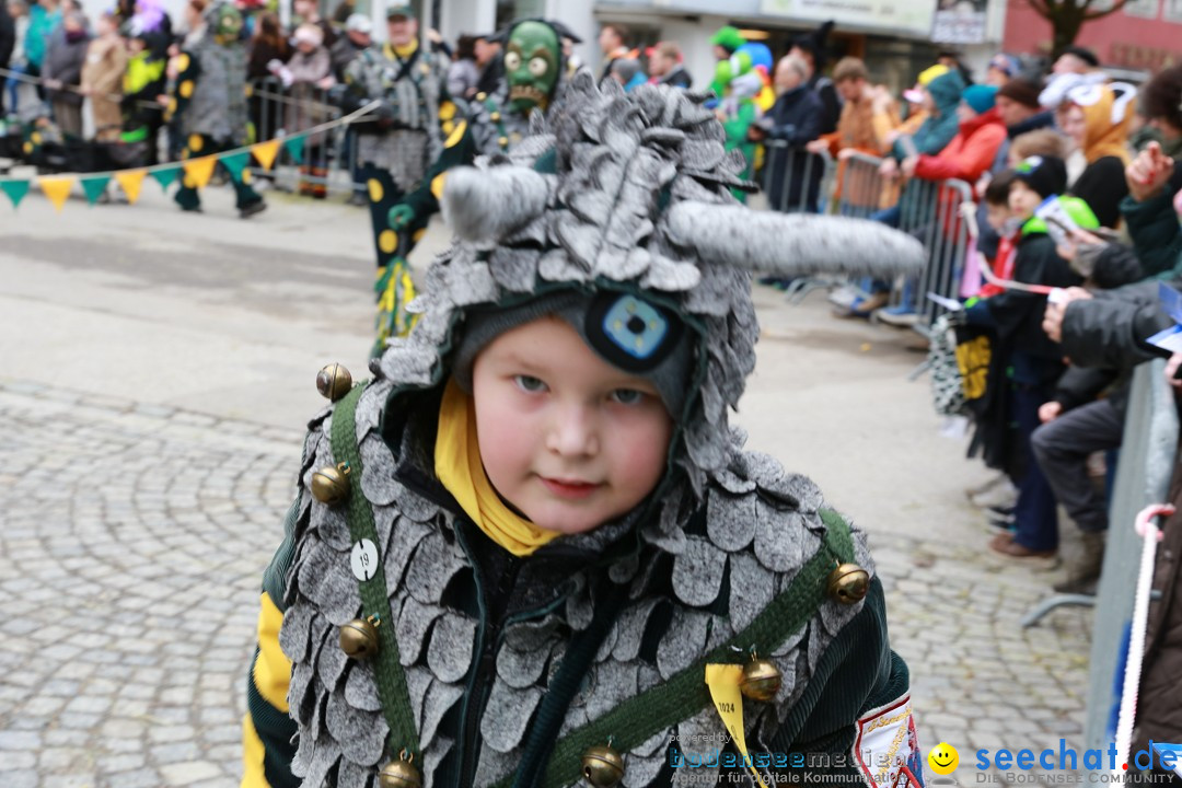 Rosenmontagsumzug - Narrensprung: Ravensburg, 12.02.2024