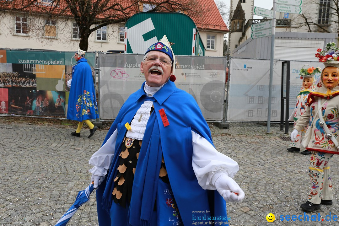 Rosenmontagsumzug - Narrensprung: Ravensburg, 12.02.2024