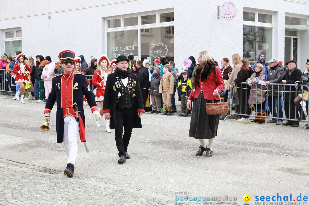 Rosenmontagsumzug - Narrensprung: Ravensburg, 12.02.2024