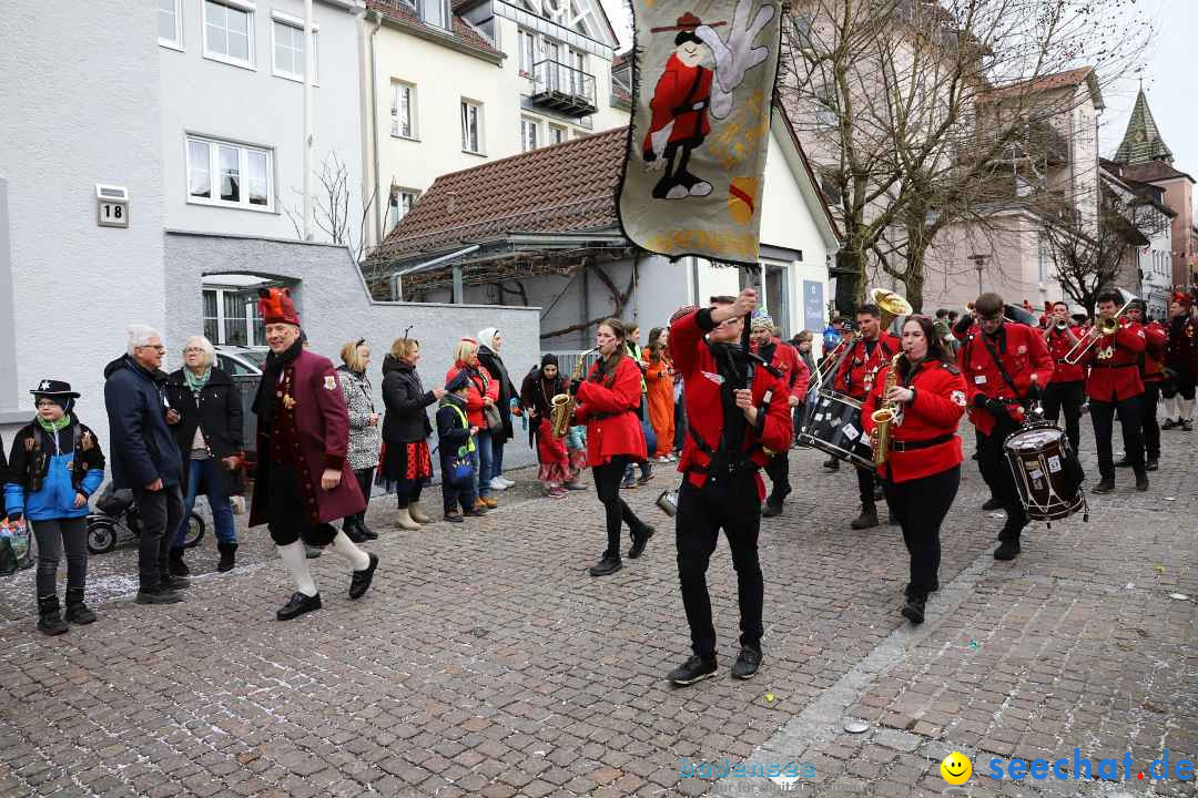 Rosenmontagsumzug - Narrensprung: Ravensburg, 12.02.2024