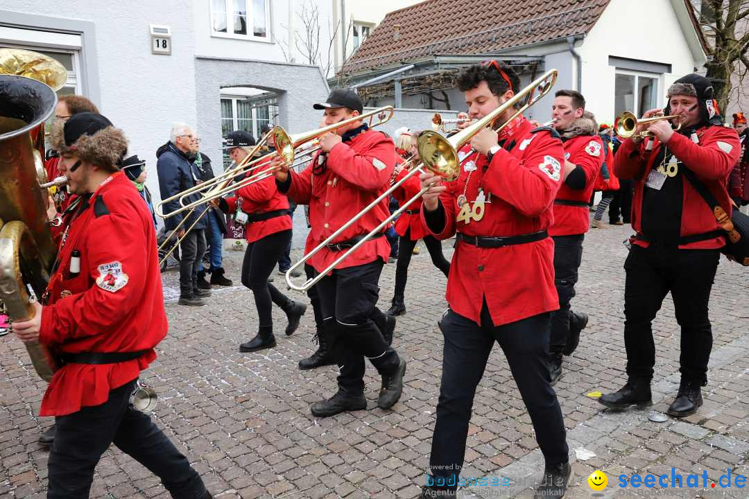 Rosenmontagsumzug - Narrensprung: Ravensburg, 12.02.2024