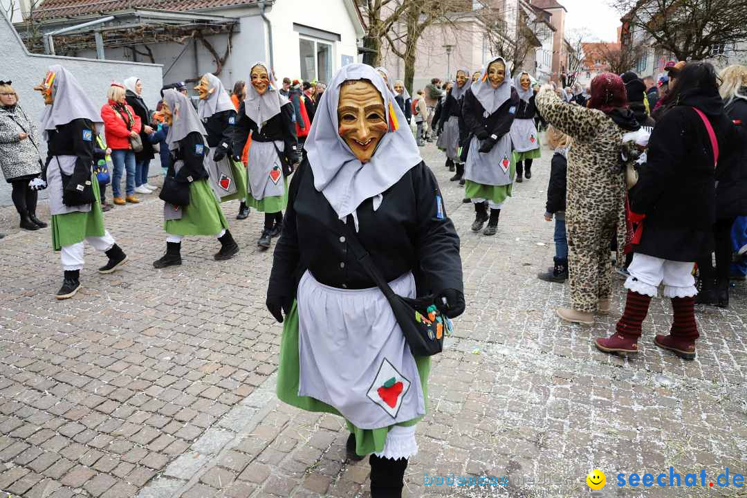 Rosenmontagsumzug - Narrensprung: Ravensburg, 12.02.2024