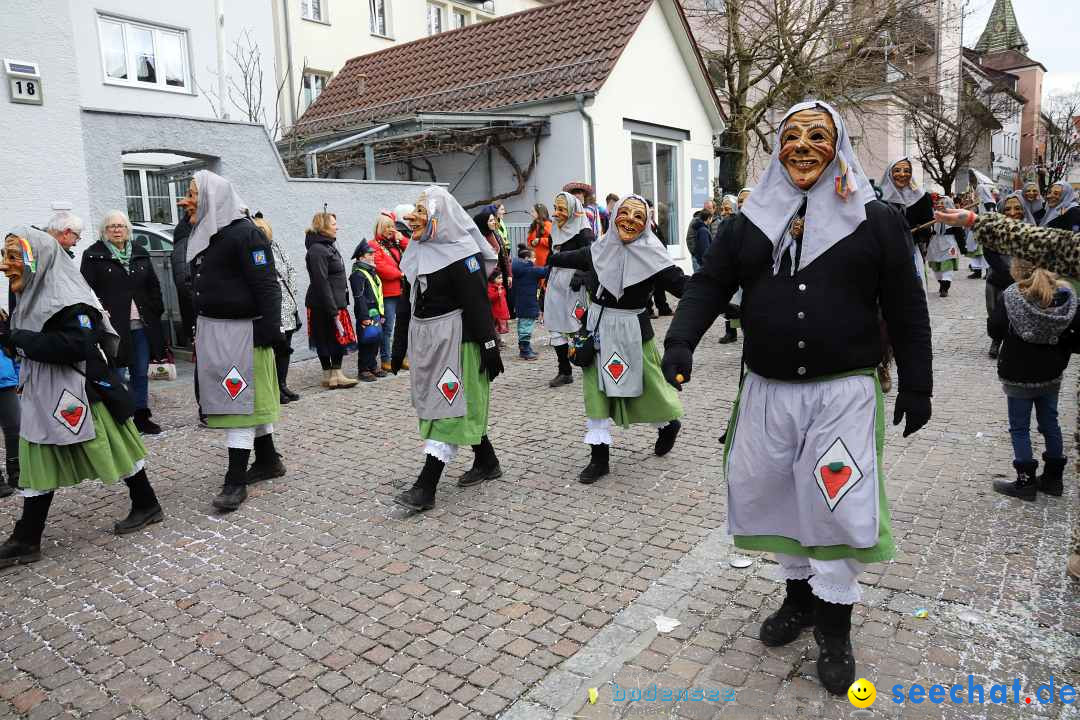 Rosenmontagsumzug - Narrensprung: Ravensburg, 12.02.2024