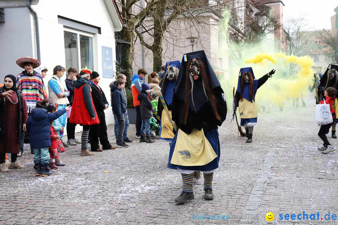 Rosenmontagsumzug - Narrensprung: Ravensburg, 12.02.2024