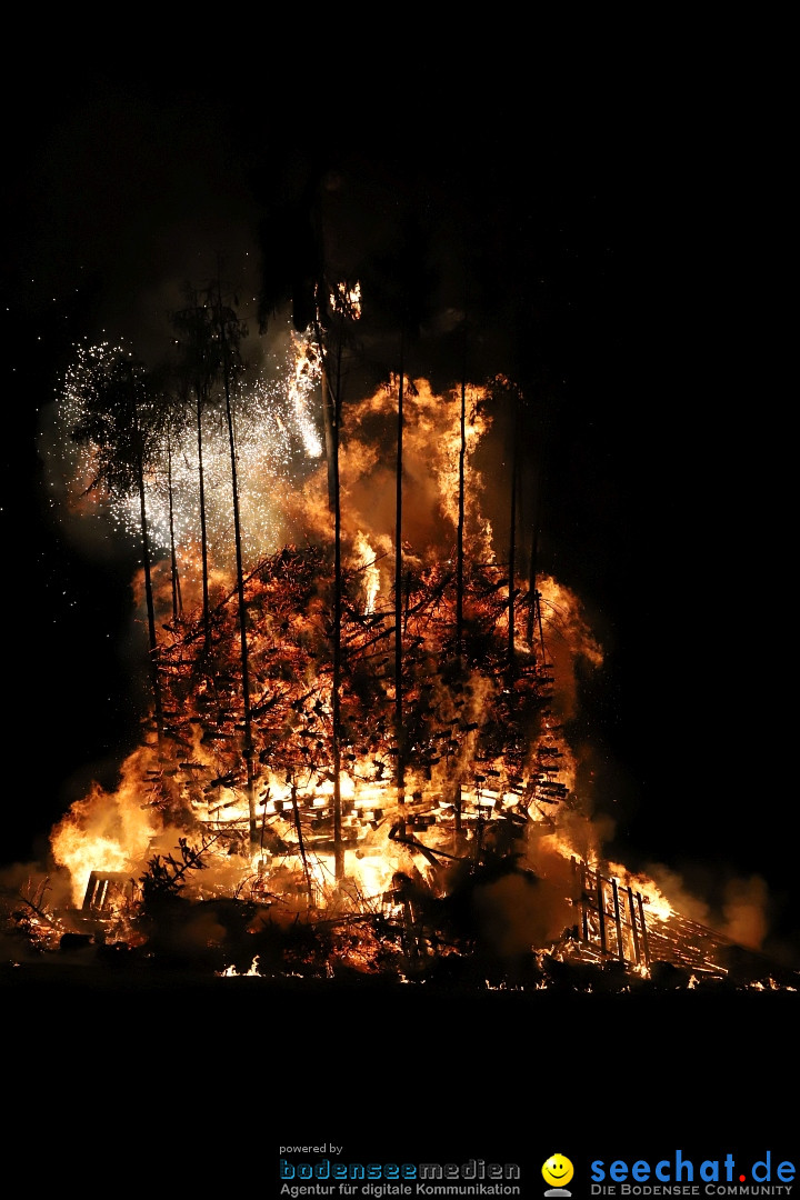 Funken - Funkenfeuer: Markdorf, 18.02.2024