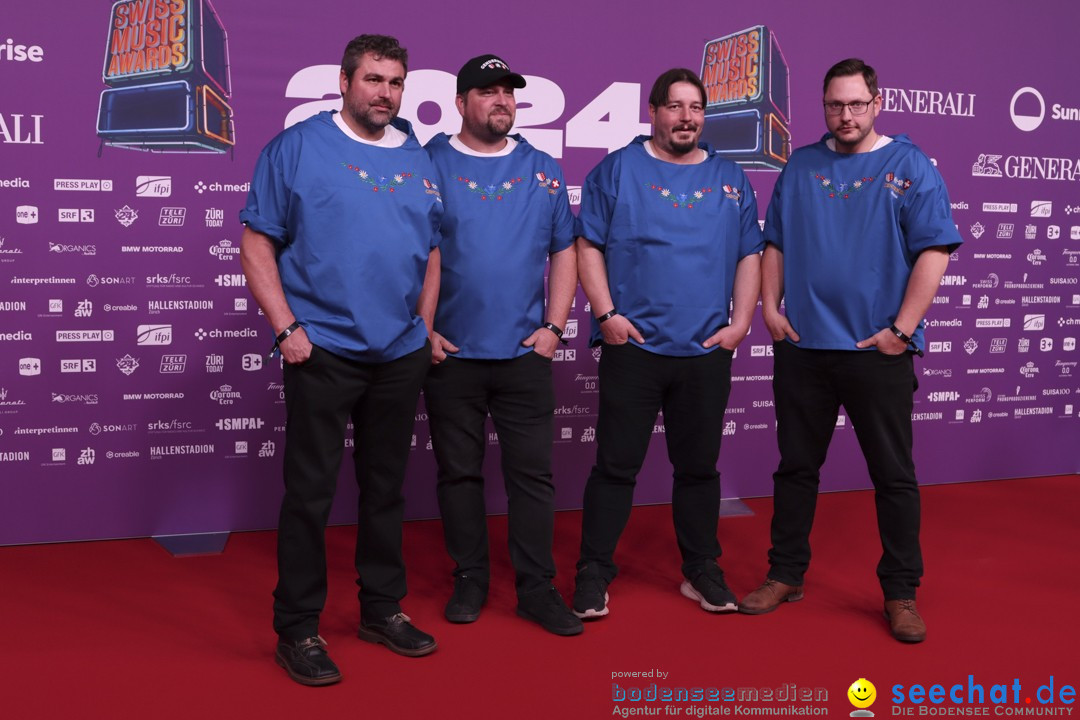Swiss Music Awards - Musikpreisverleihung der Schweiz: Zuerich, 08.05.2024