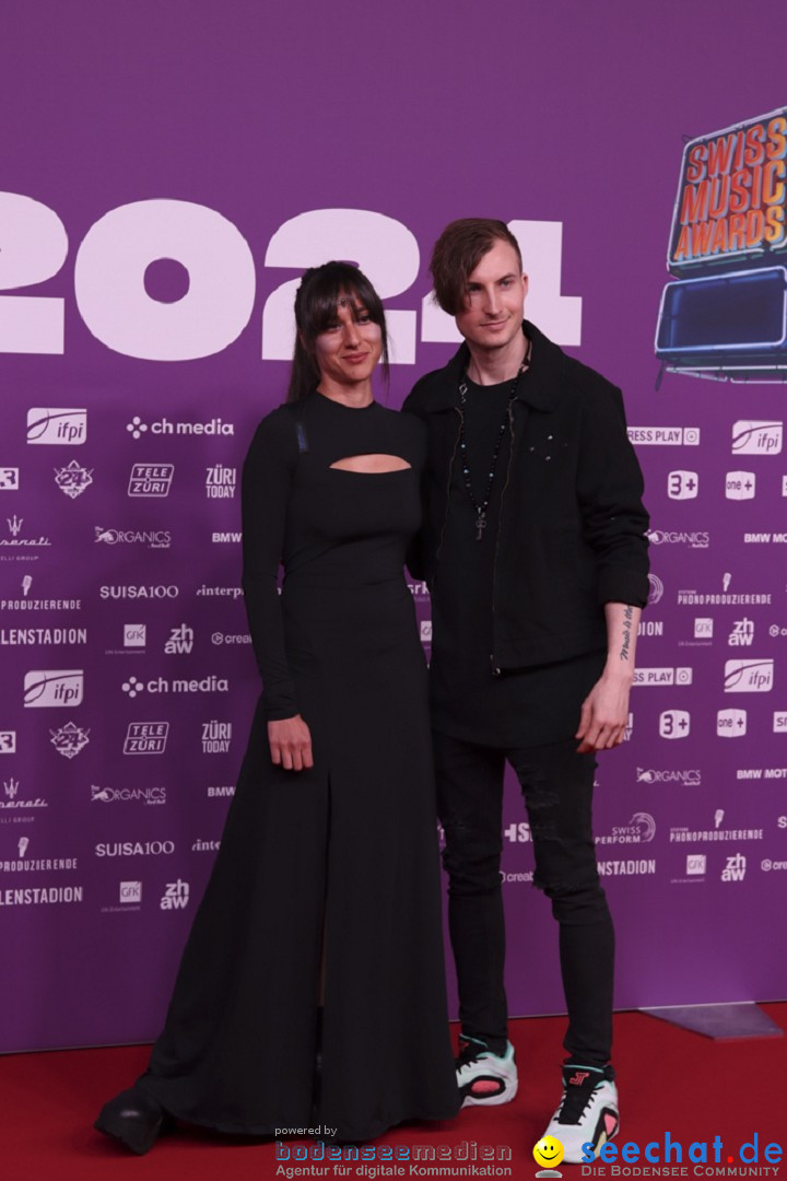 Swiss Music Awards - Musikpreisverleihung der Schweiz: Zuerich, 08.05.2024