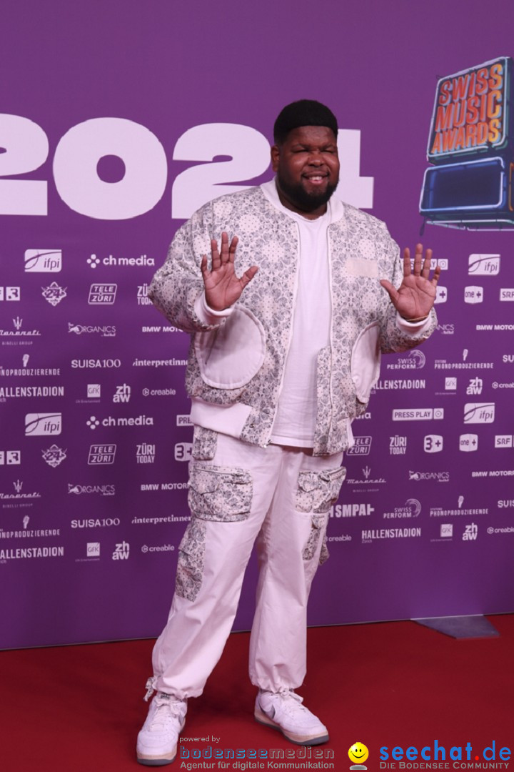 Swiss Music Awards - Musikpreisverleihung der Schweiz: Zuerich, 08.05.2024