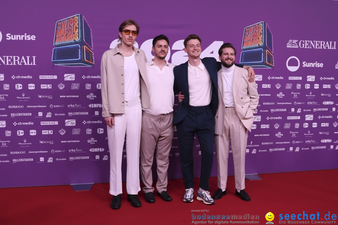 Swiss Music Awards - Musikpreisverleihung der Schweiz: Zuerich, 08.05.2024