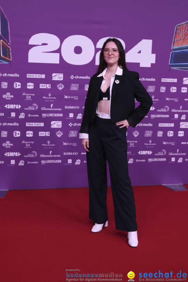 Swiss Music Awards - Musikpreisverleihung der Schweiz: Zuerich, 08.05.2024