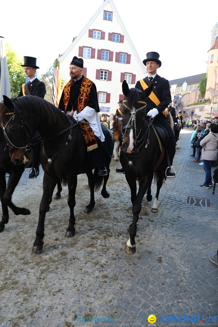 Blutritt - Reiterprozession - Heilig-Blut-Reliquie: Weingarten, 10.05.2024