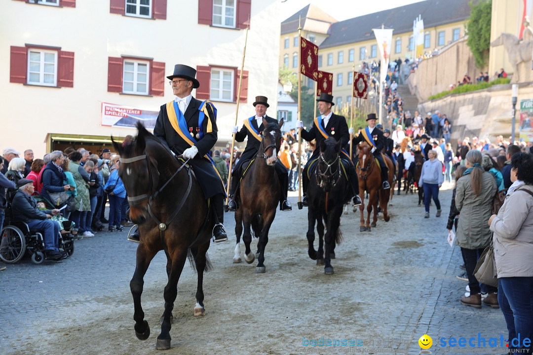 Blutritt - Reiterprozession - Heilig-Blut-Reliquie: Weingarten, 10.05.2024