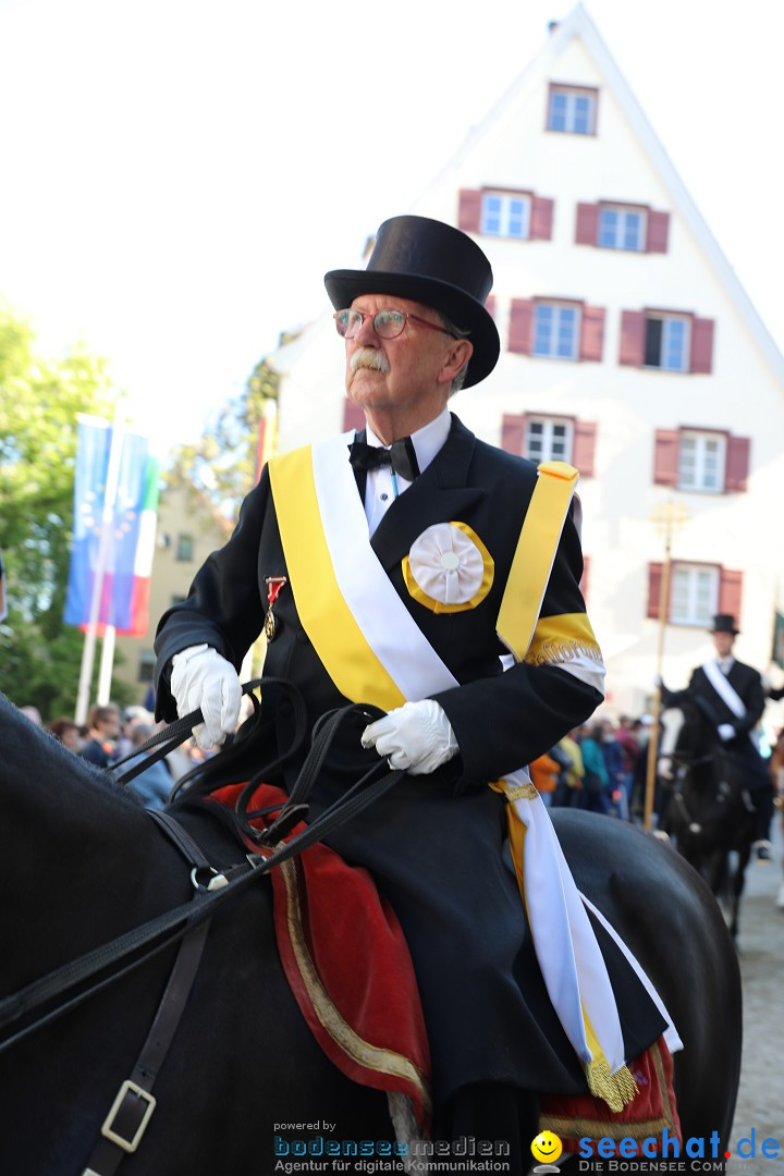 Blutritt - Reiterprozession - Heilig-Blut-Reliquie: Weingarten, 10.05.2024