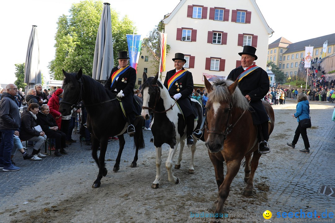 Blutritt - Reiterprozession - Heilig-Blut-Reliquie: Weingarten, 10.05.2024