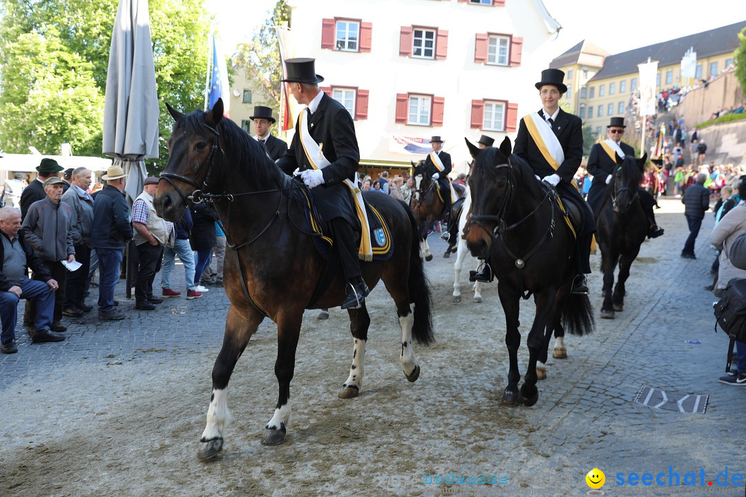Blutritt - Reiterprozession - Heilig-Blut-Reliquie: Weingarten, 10.05.2024