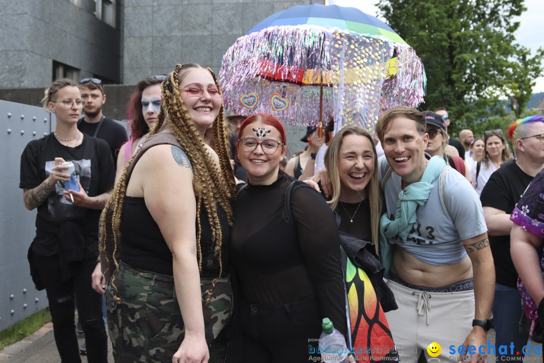 ZURICH PRIDE FESTIVAL: Zuerich - Schweiz, 15.06.2024