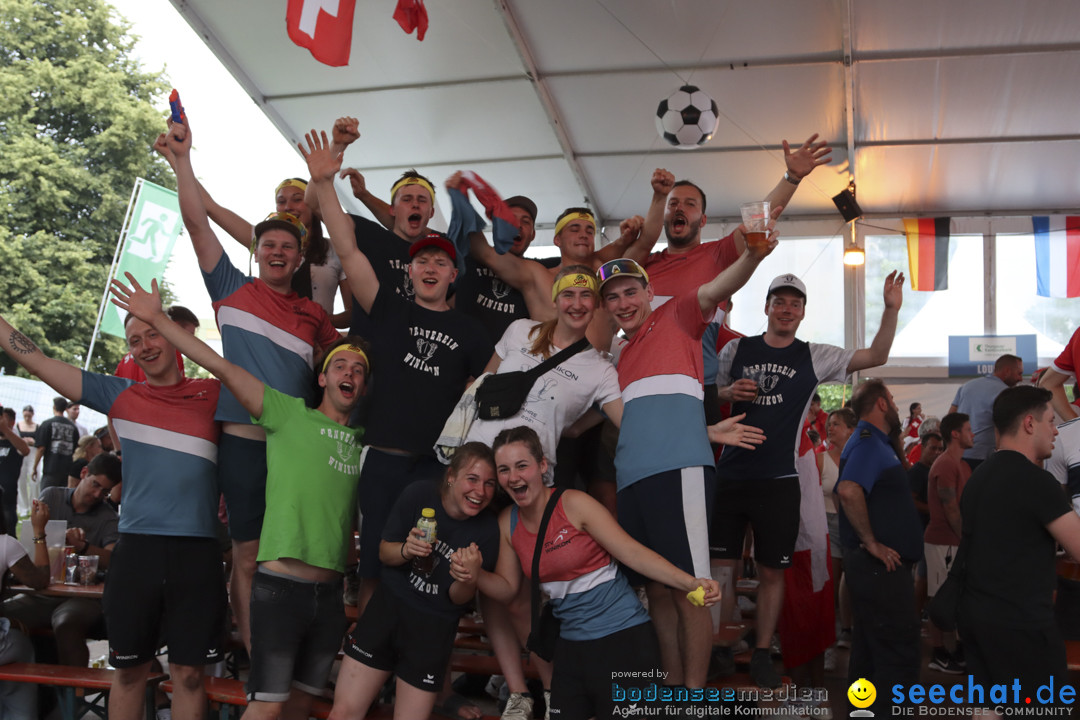 Europameisterschaft 2024: Schweiz-Italien 2:0: Arbon, 29.06.2024