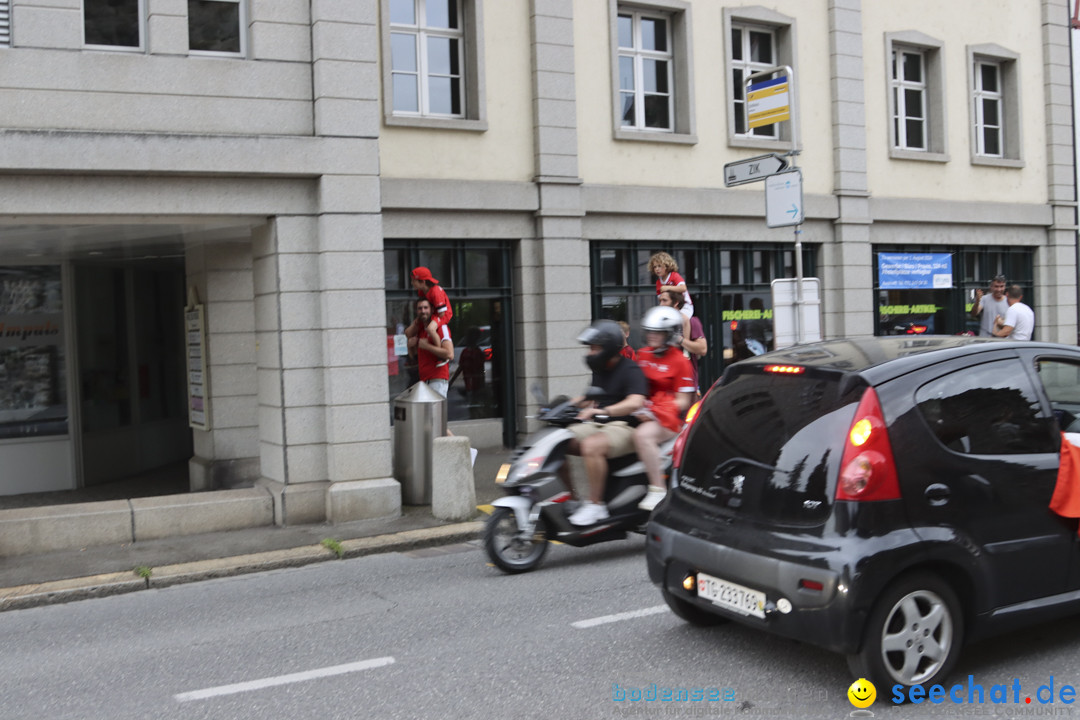 Europameisterschaft 2024: Schweiz-Italien 2:0: Arbon, 29.06.2024