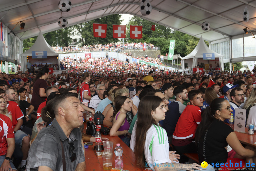 Europameisterschaft 2024: Schweiz-Italien 2:0: Arbon, 29.06.2024