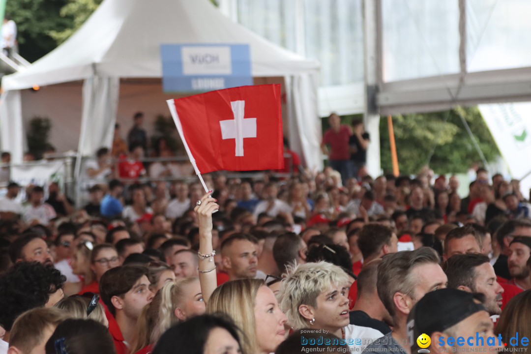 Europameisterschaft 2024: Schweiz-Italien 2:0: Arbon, 29.06.2024