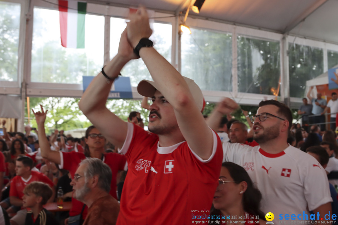 Europameisterschaft 2024: Schweiz-Italien 2:0: Arbon, 29.06.2024