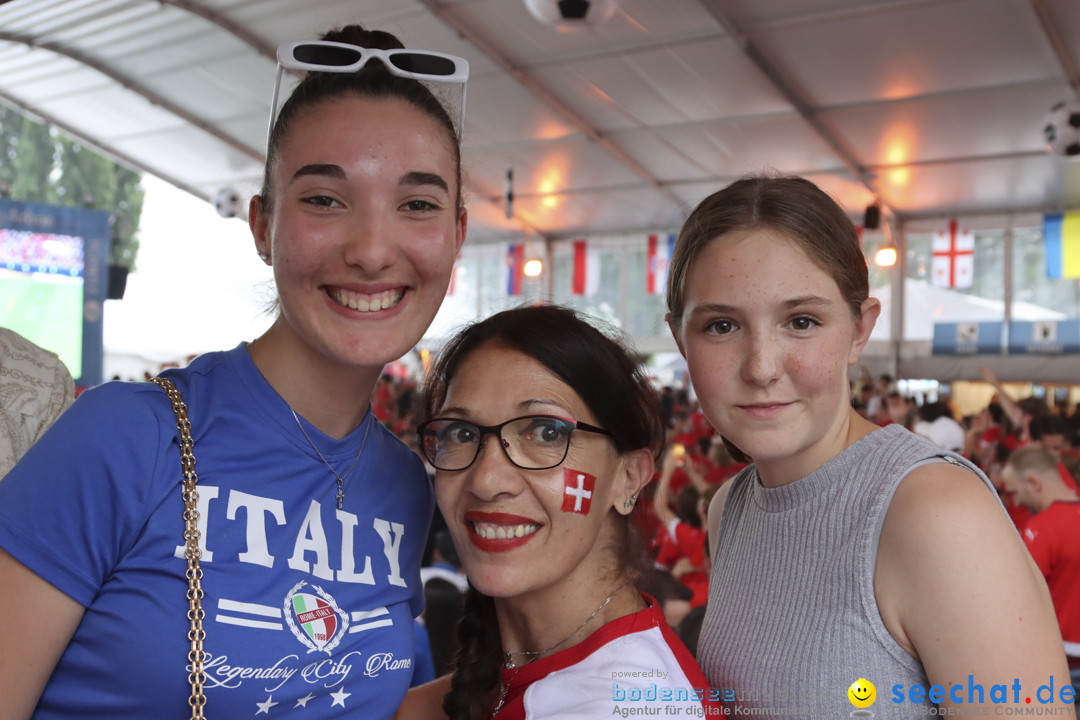 Europameisterschaft 2024: Schweiz-Italien 2:0: Arbon, 29.06.2024