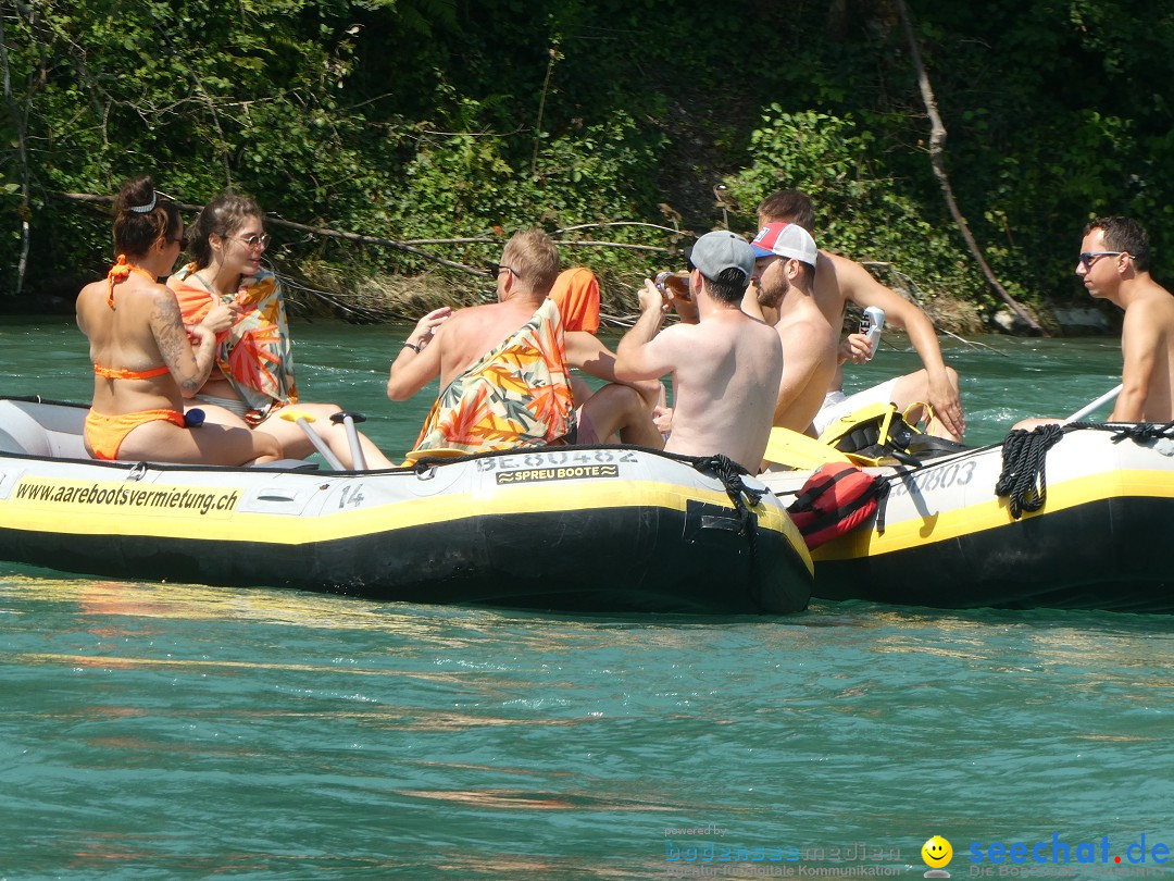 Boot Tour - Aareboetle - Thun  - Schweiz, 01.08.2024