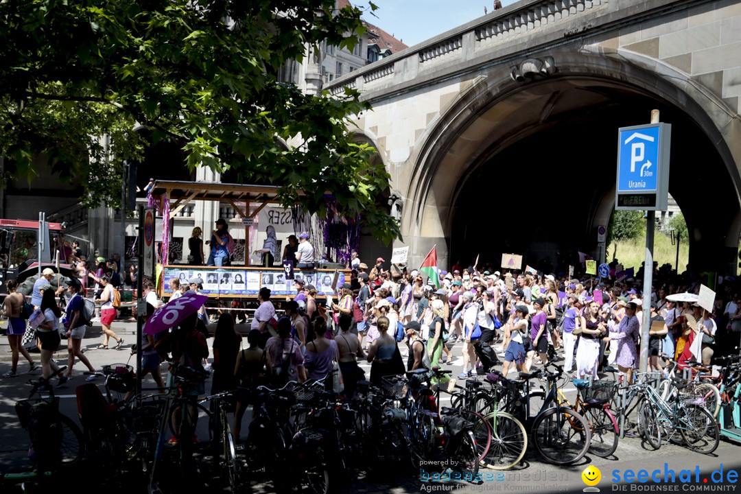Feministischer Streik - Frauenstreik: Zuerich, 14.06.2025