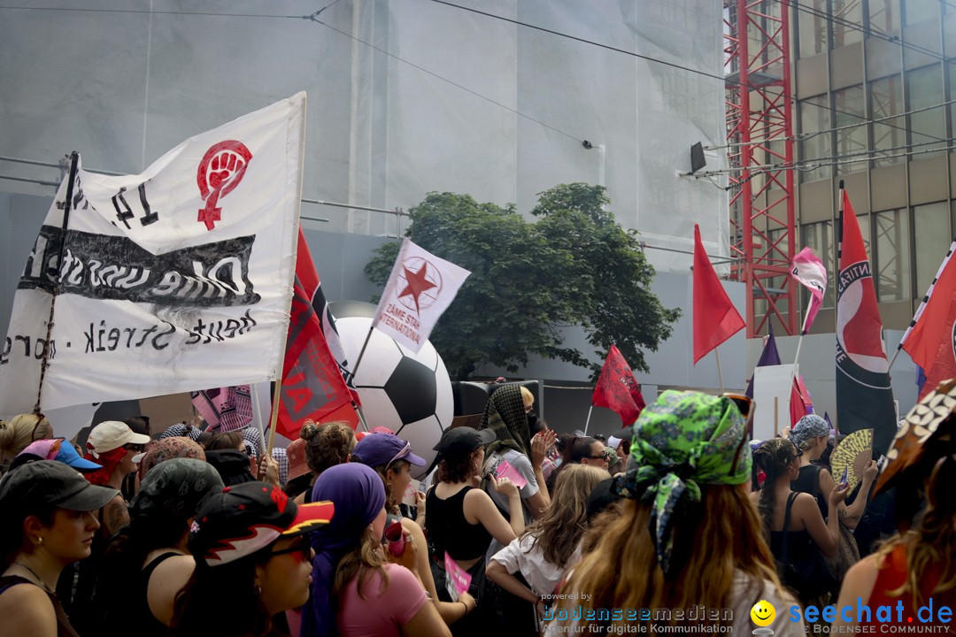 Feministischer Streik - Frauenstreik: Zuerich, 14.06.2025